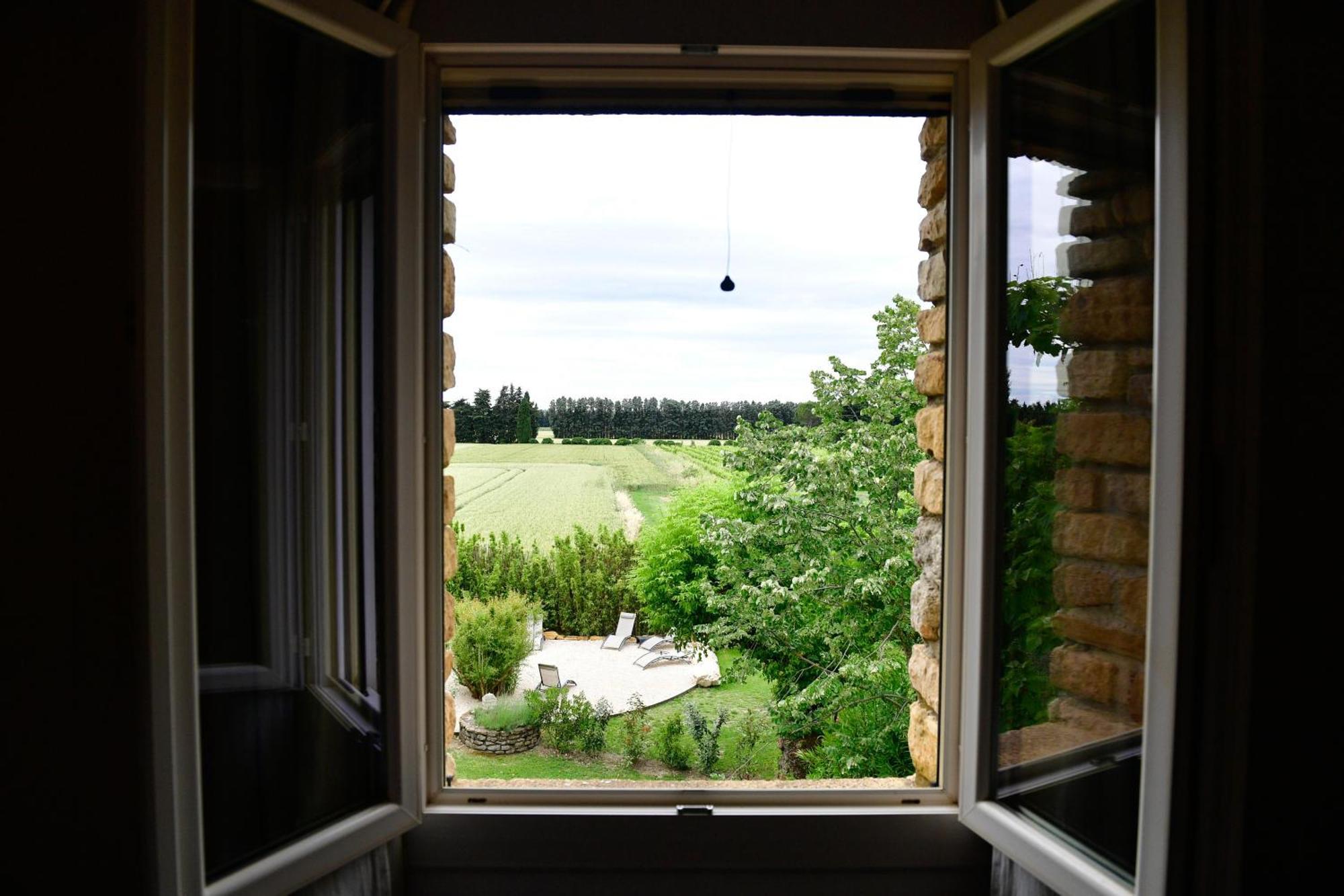 Le Mas Des Aigras - Hotel & Restaurant De Charme En Provence オランジュ エクステリア 写真